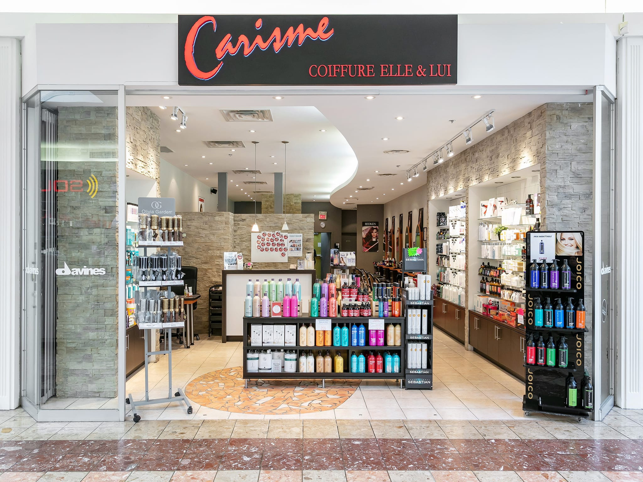 Carisme Coiffure - galeries - rive - nord