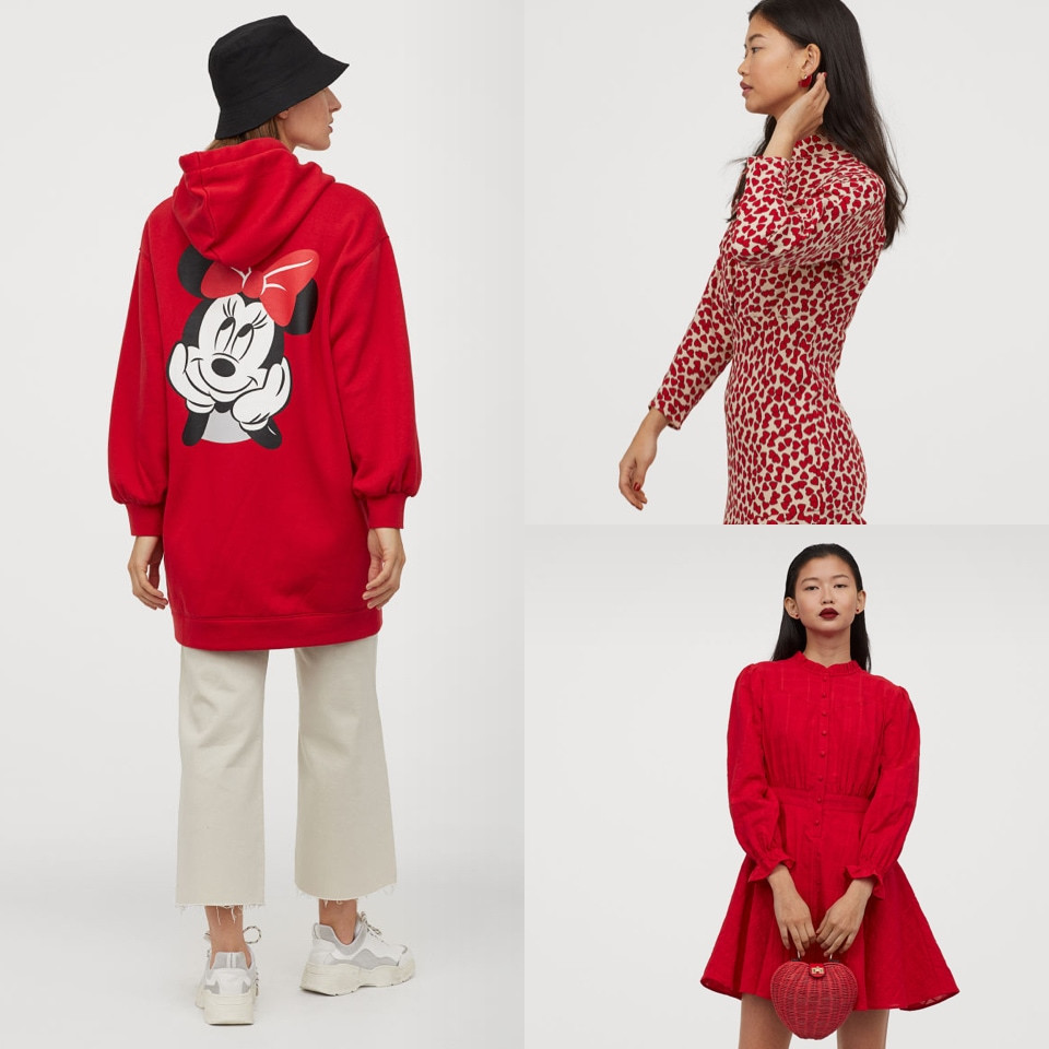 Vêtements rouges femme Nouvel An lunaire H&M - Rockland