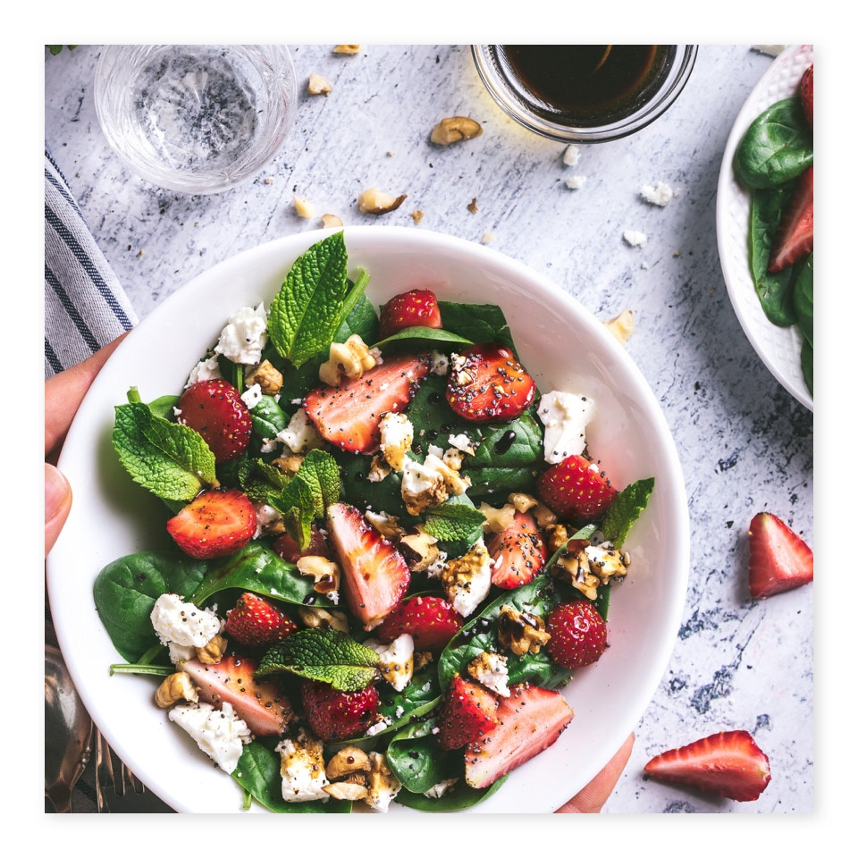 Résolution mieux manger salade santé - Centropolis