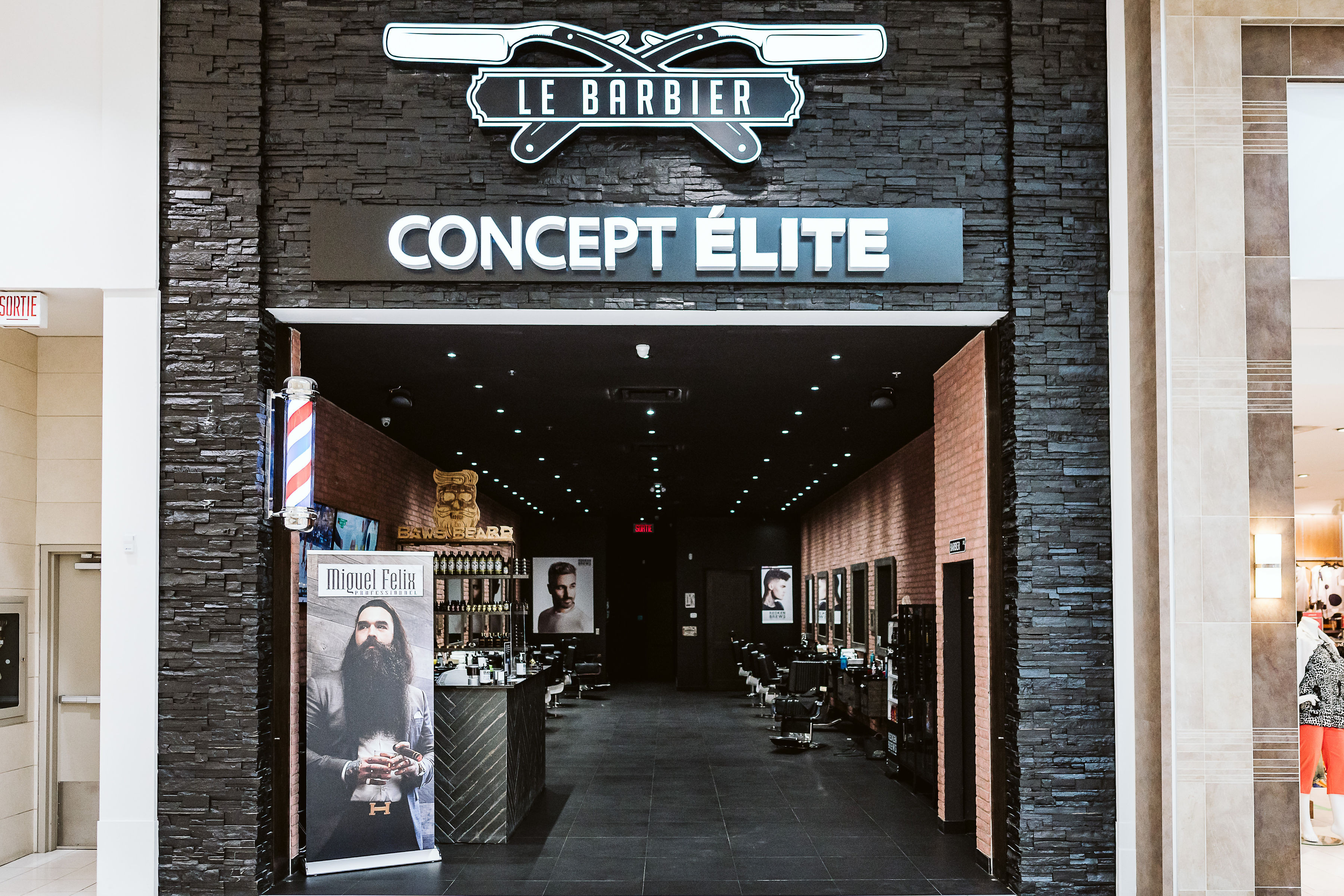 Concept Élite Le Barbier - Mail Champlain