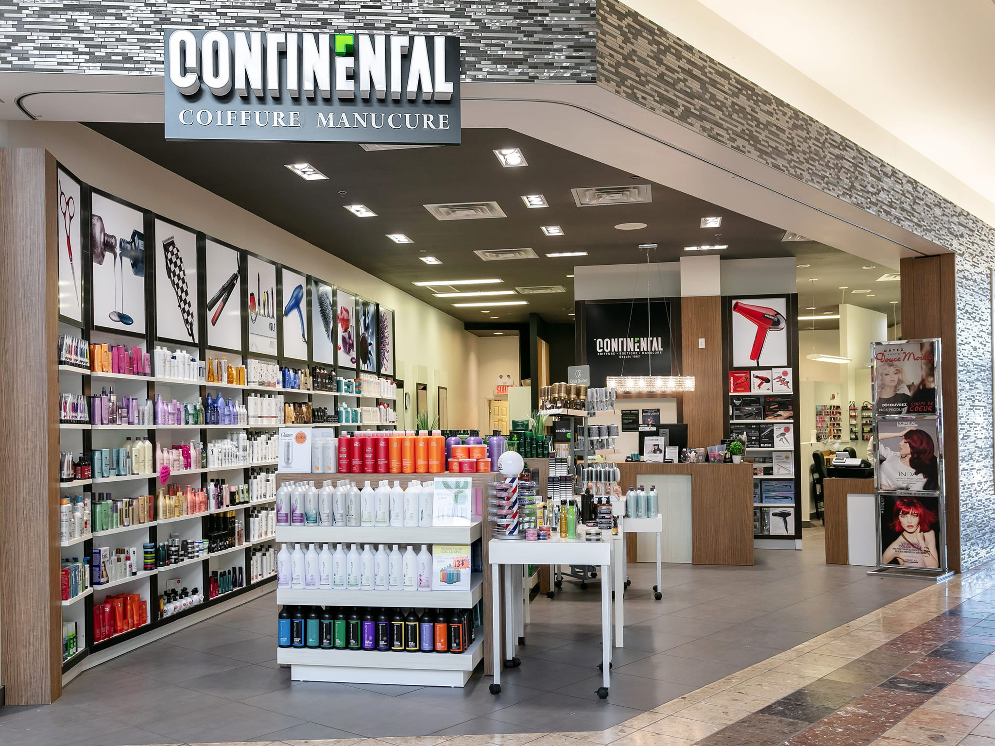Continental Coiffure — Toutes les boutiques — Galeries