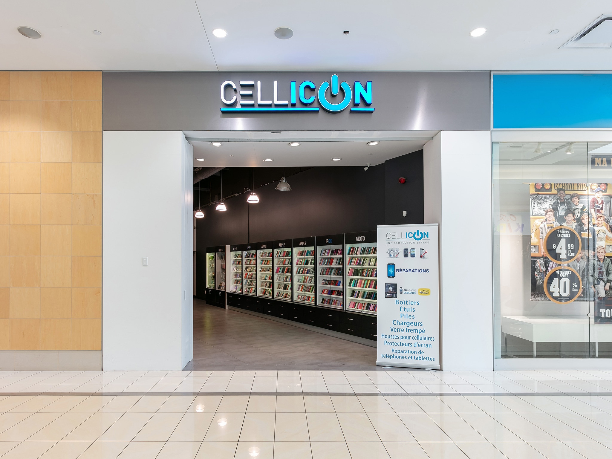 Cellicon — All Stores — Mail Champlain
