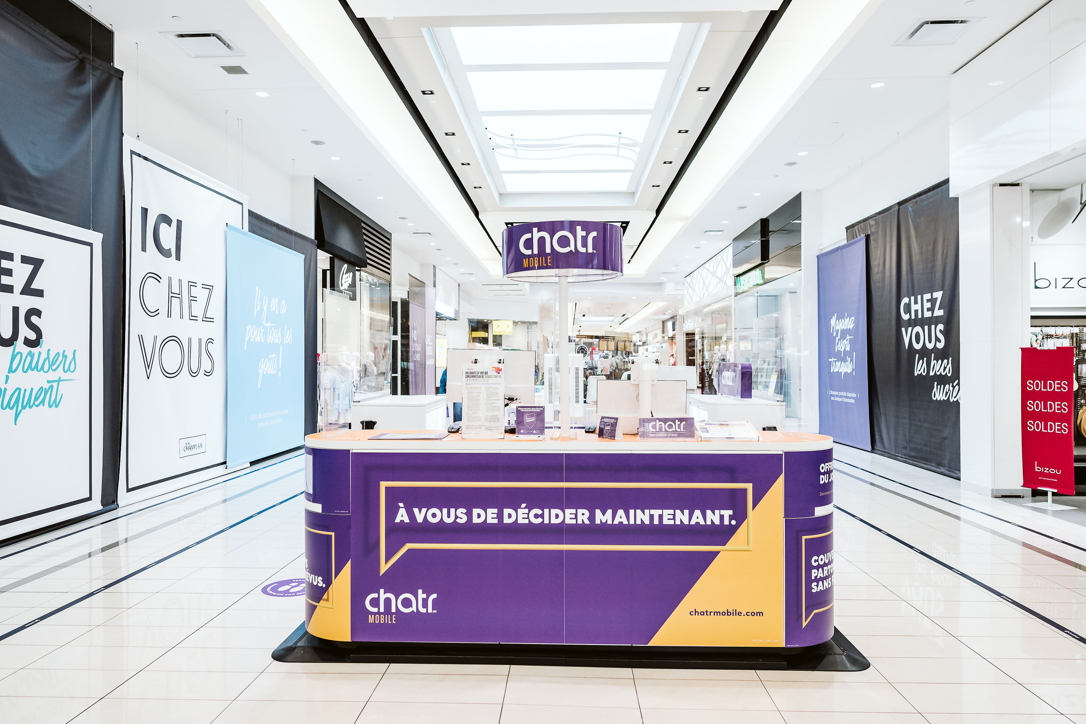 Chatr Map Chatr mobile — All Stores — Mail Champlain