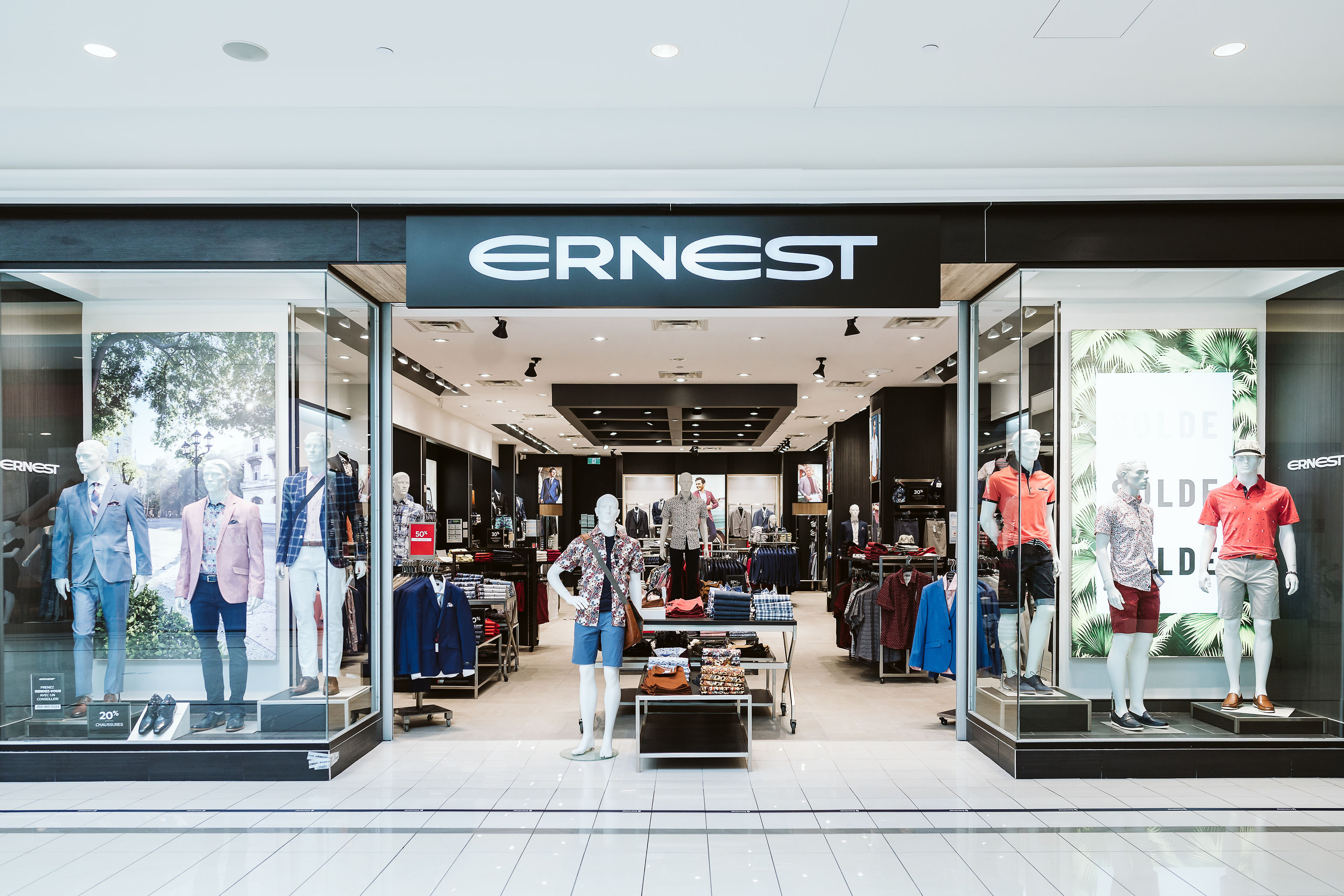 Ernest — Toutes les boutiques — Mail Champlain