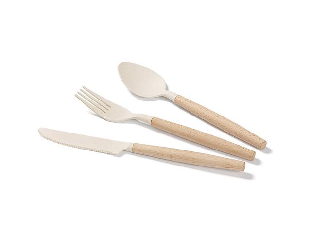 Set of biodegradable utensils, $9.99 at Ricardo