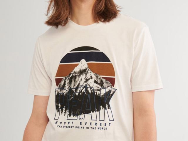 Blumind mountaion print T-shirt
